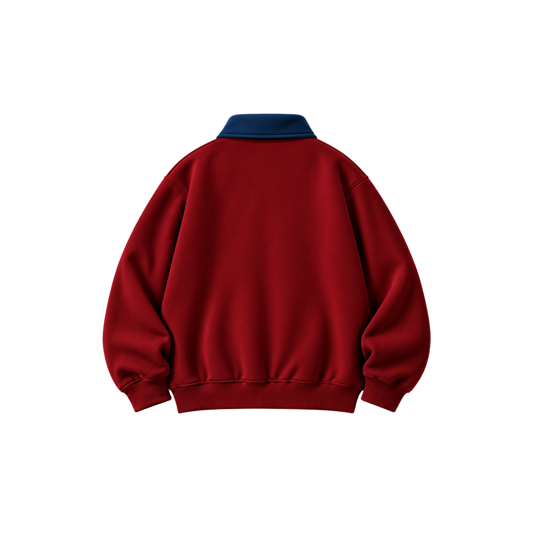 Be Autyst Heartfelt Burgundy Quarter-Zip Sweatshirt