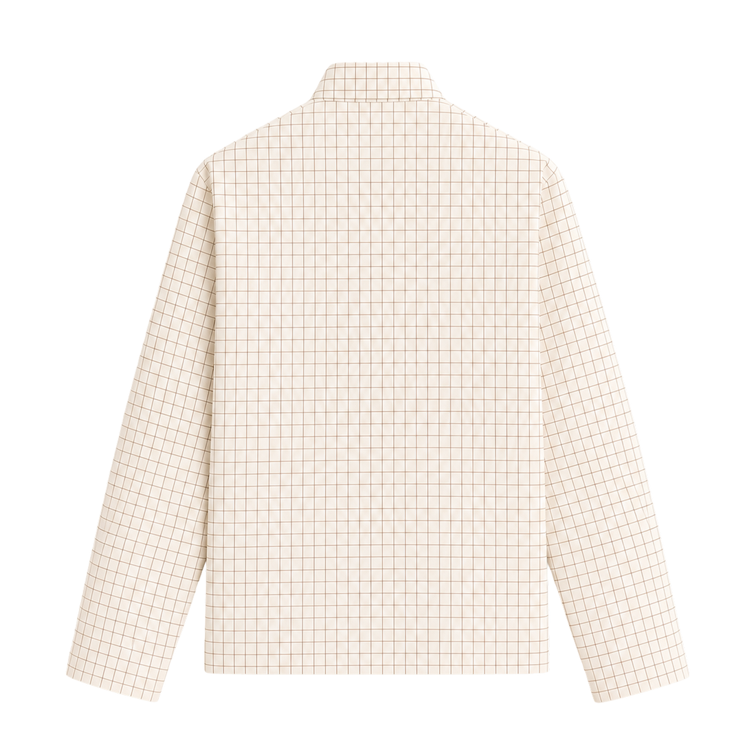 Be Autyst Ivory Check Shirt
