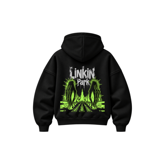 Be Autyst Linkin Park Black Hoodie