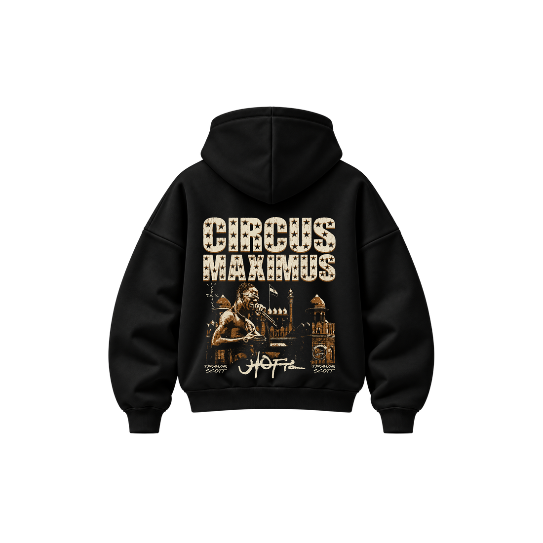 Be Autyst Maximus Legacy Black Hoodie