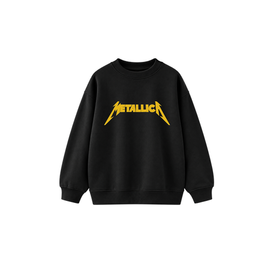 Be Autyst Metallica Black Sweatshirt