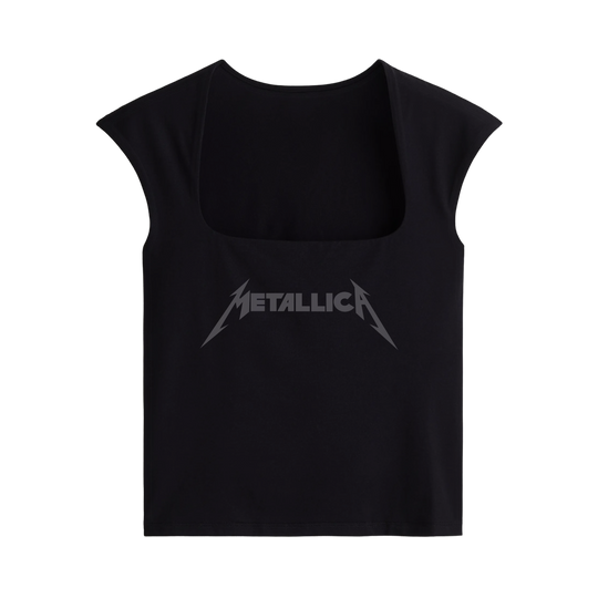 Be Autyst Metallica Black Top
