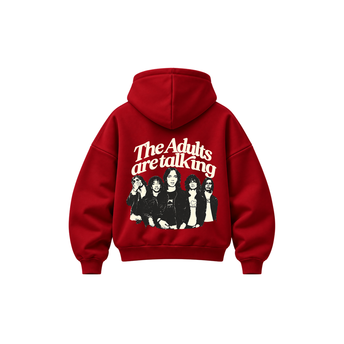 Be Autyst Midnight Conversations Red Hoodie