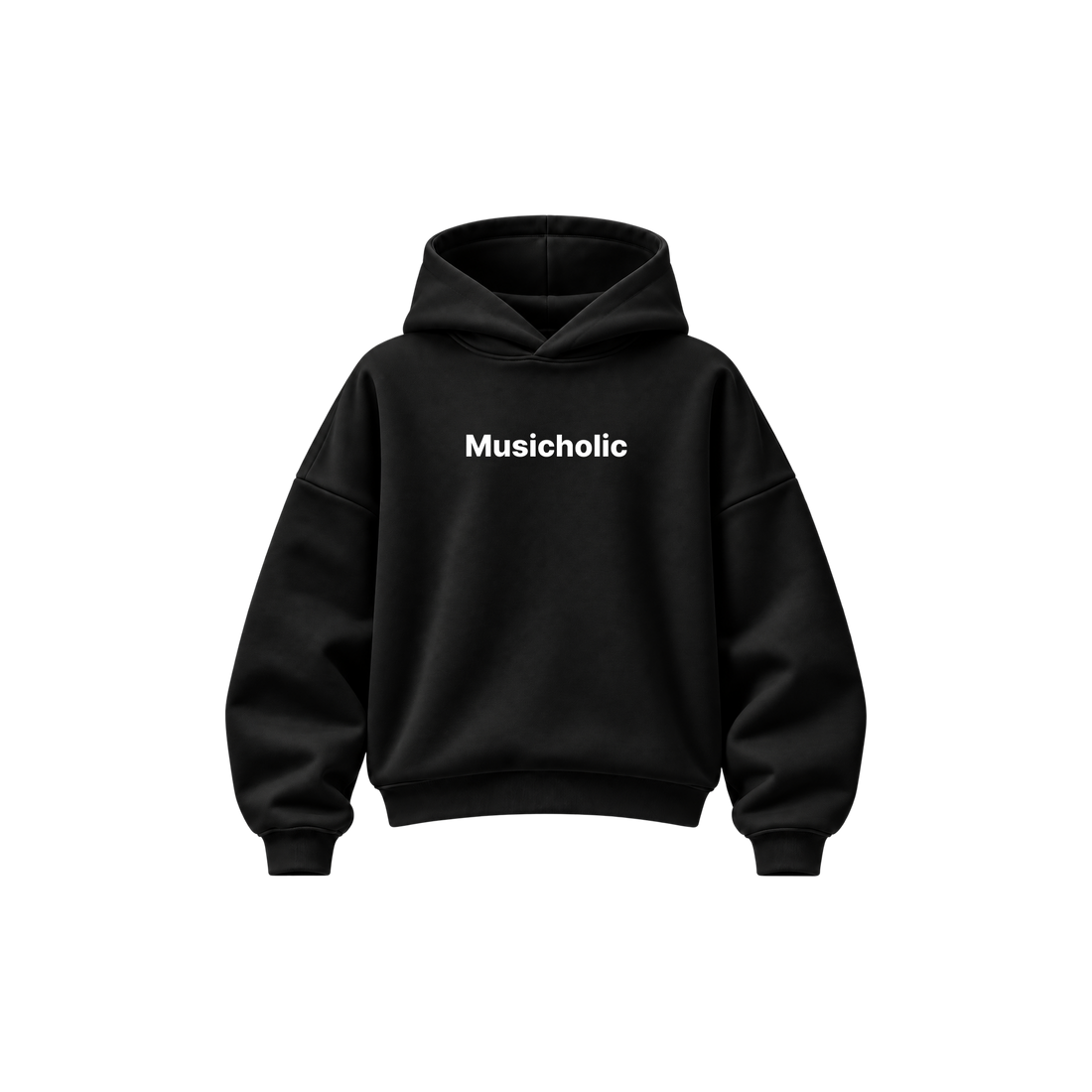 Be Autyst Musicholic Black Hoodie