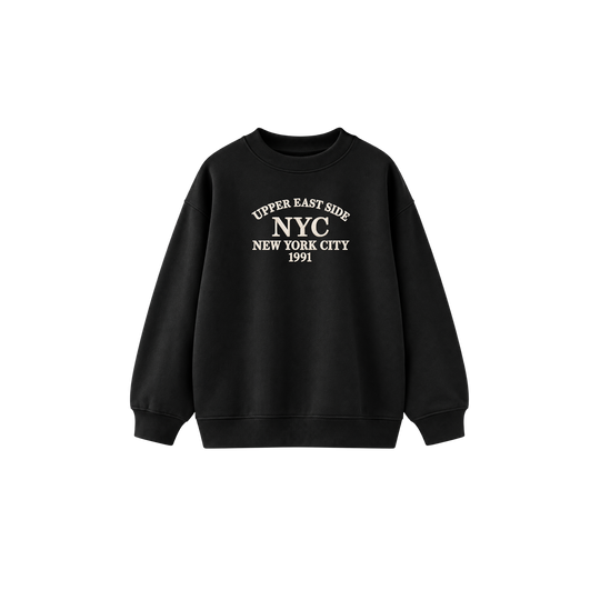 Be Autyst NYC Underground Black Sweatshirt