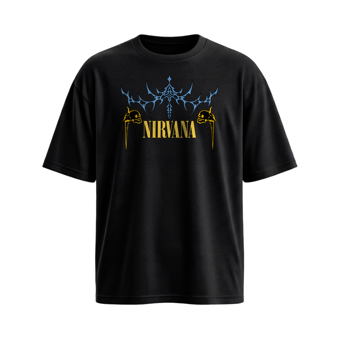 Be Autyst Nirvana 93 Black T-Shirt