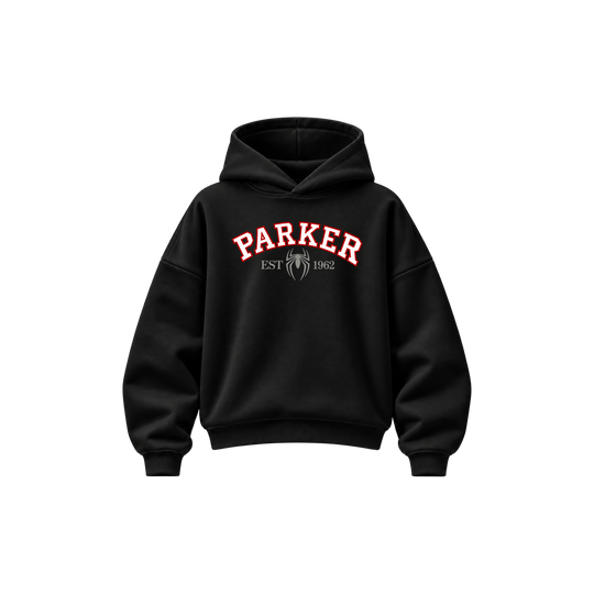 Be Autyst Parker Varsity Black Hoodie