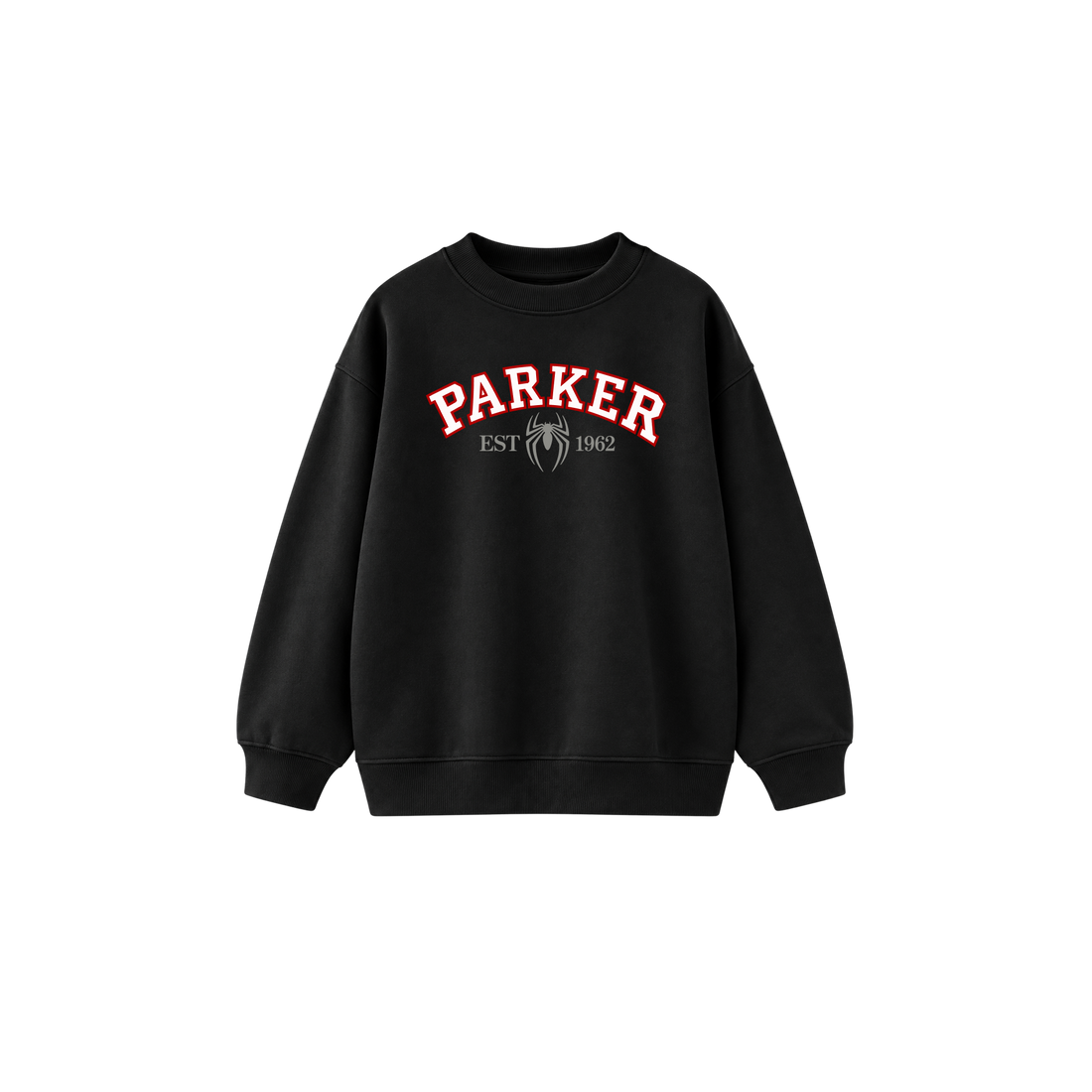 Be Autyst Parker Varsity Black Sweatshirt