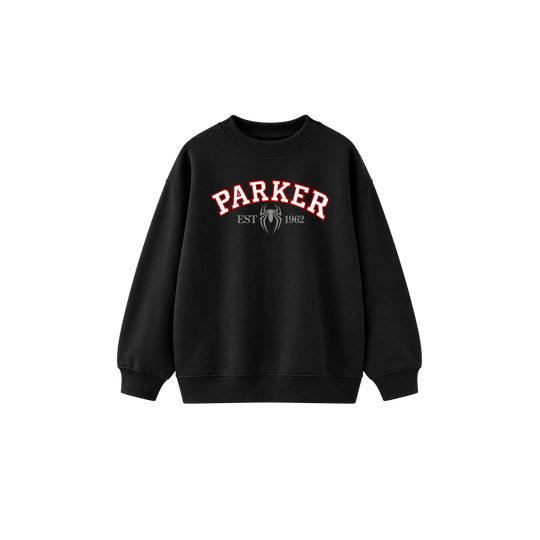 Be Autyst Parker Varsity Black Sweatshirt