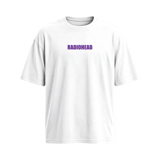 Be Autyst Radiohead White T-Shirt