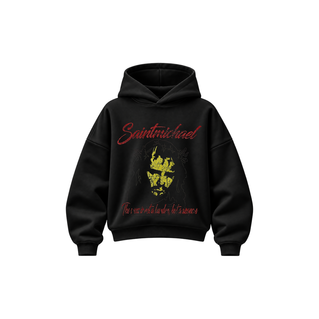 Be Autyst Sainthead Black Hoodie