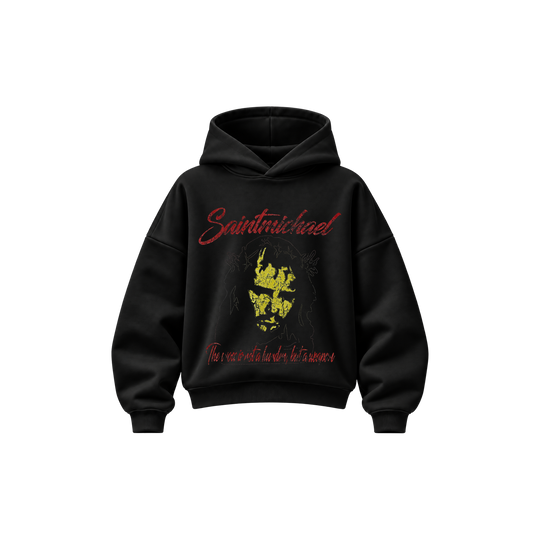 Be Autyst Sainthead Black Hoodie