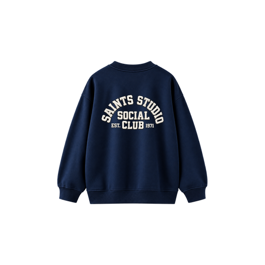 Be Autyst Saints Archive Black Sweatshirt
