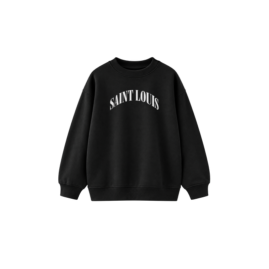 Be Autyst Saints Society Black Sweatshirt