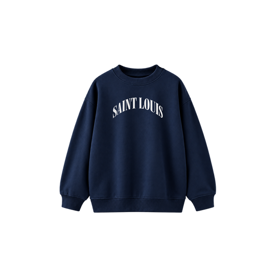 Be Autyst Saints Society Navy Sweatshirt