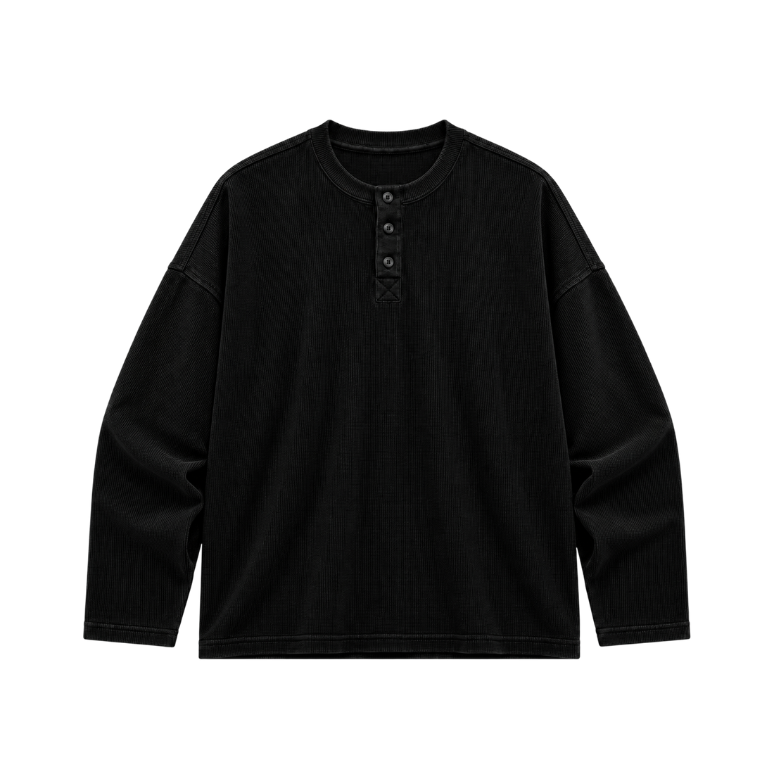 Be Autyst Shadowcode Black Henley