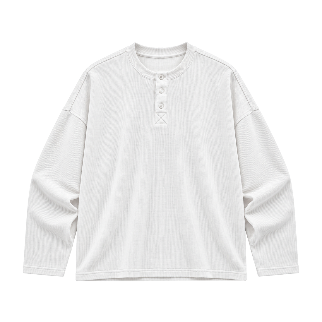 Be Autyst Shadowcode White Henley