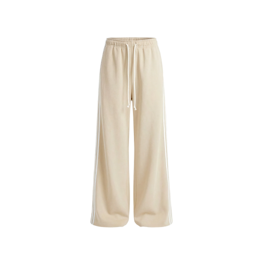 Be Autyst Shadowplay Beige Track Pants