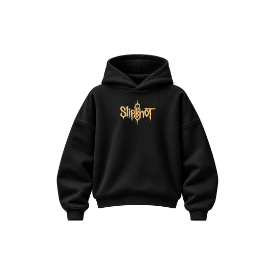 Be Autyst Slipknot Chaos II Black Hoodie