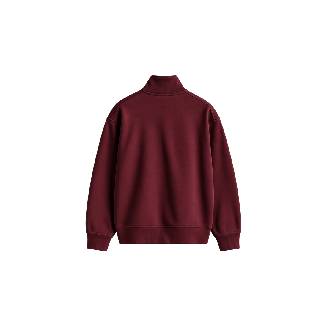 Be Autyst Static Noise Crimsion Quater Zip Sweatshirt