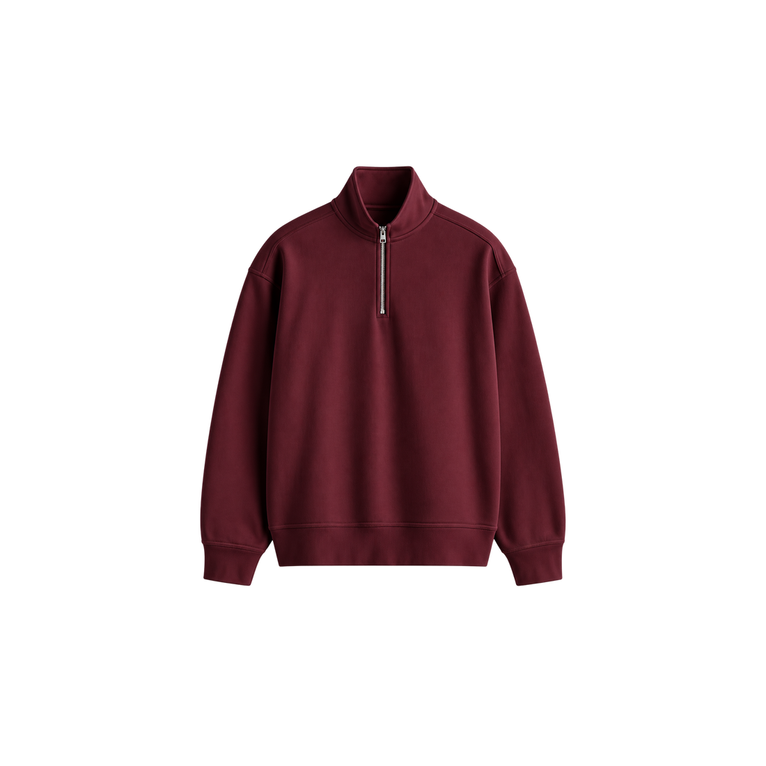 Be Autyst Static Noise Crimsion Quater Zip Sweatshirt
