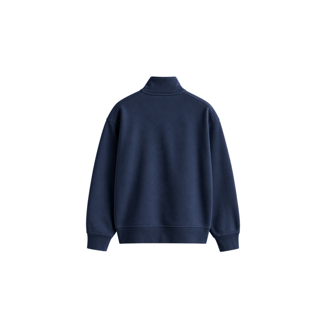 Be Autyst Static Noise Navy Quarter Zip Sweatshirt