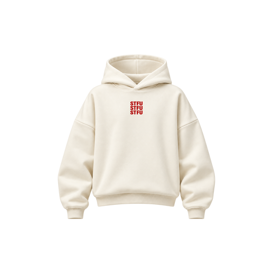 Be Autyst Still Chaos Off White Hoodie