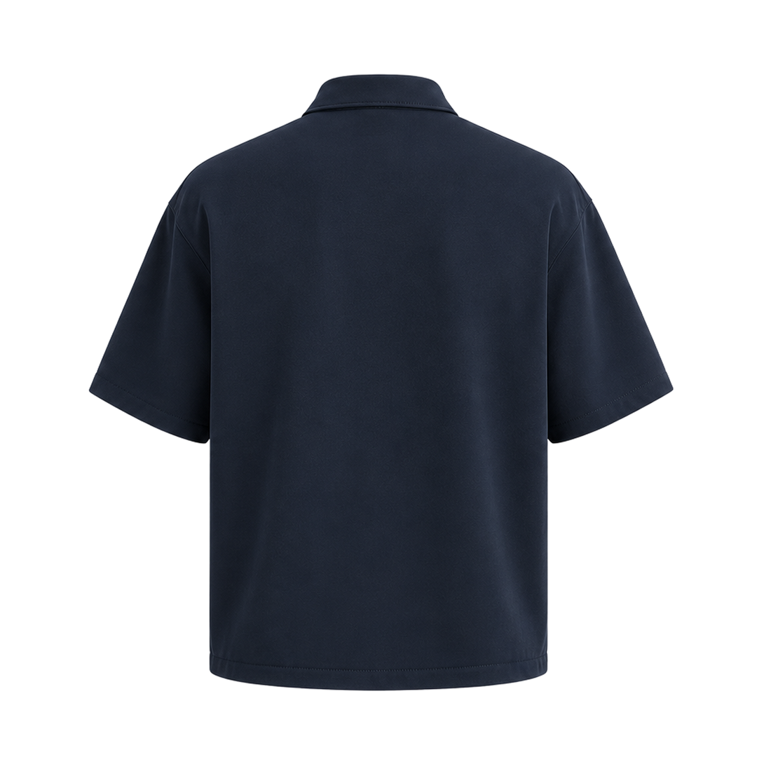 Be Autyst The Fern Midnight Zip Polo