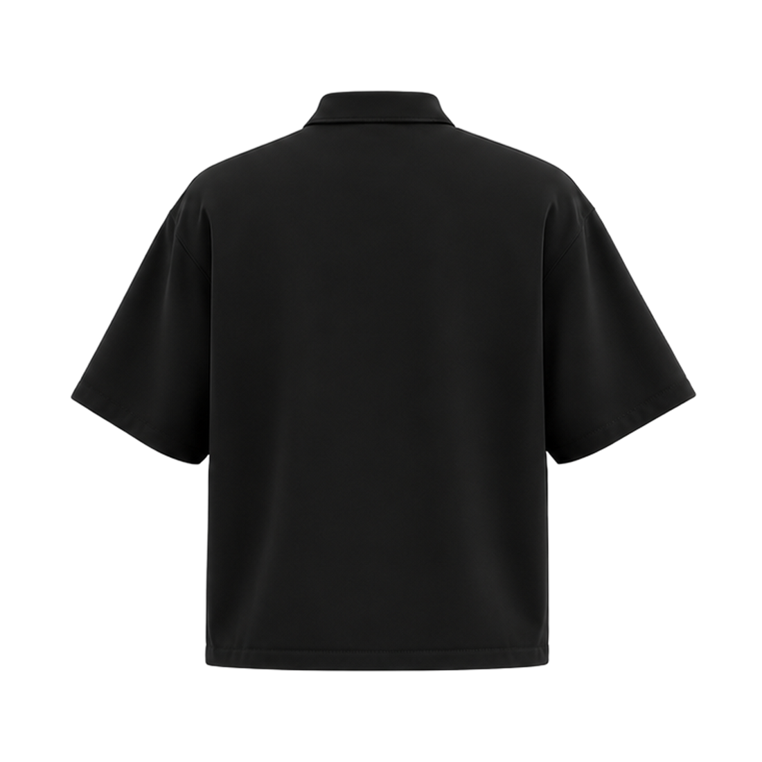 Be Autyst The Fern Noir Zip Polo