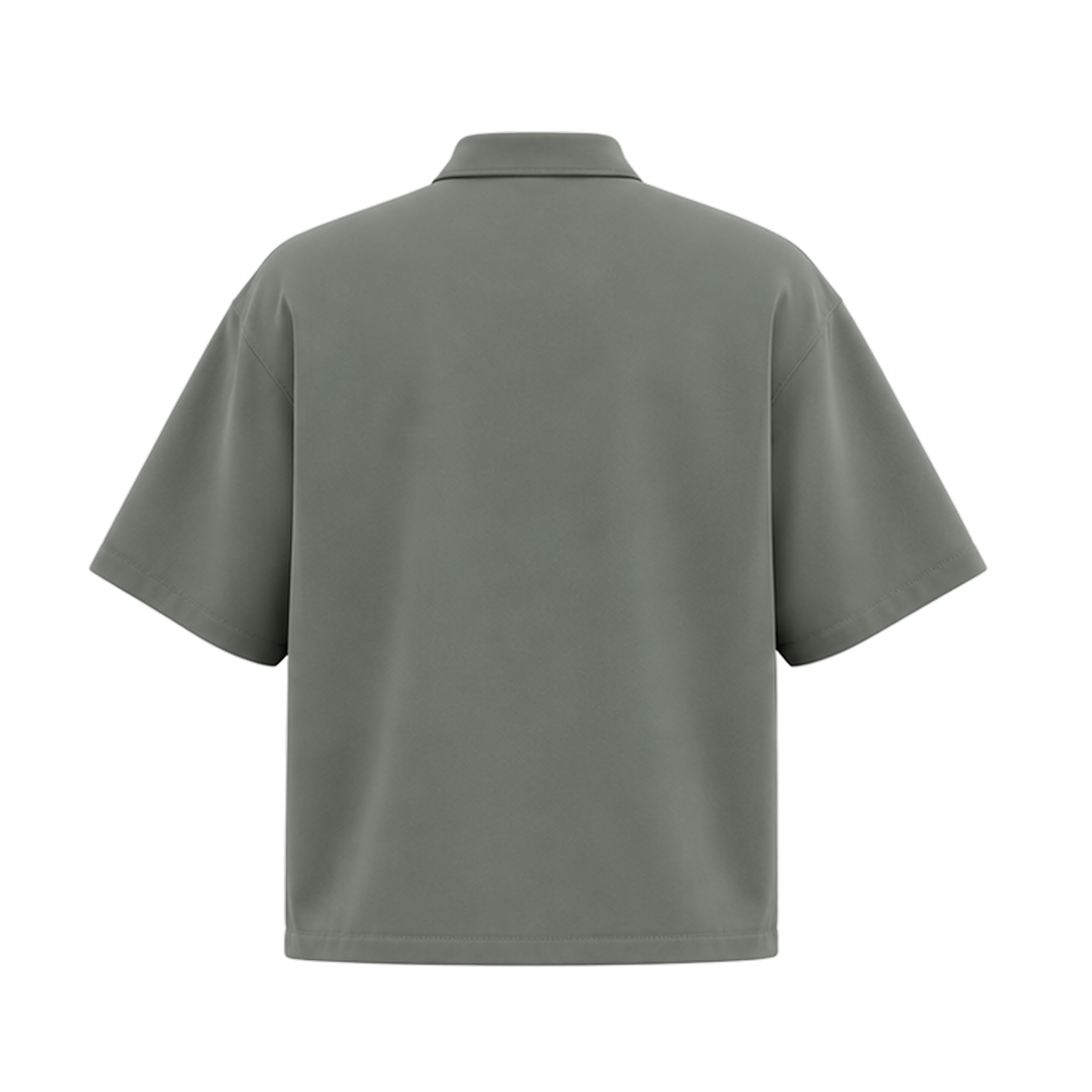 Be Autyst The Fern Olive Zip Polo