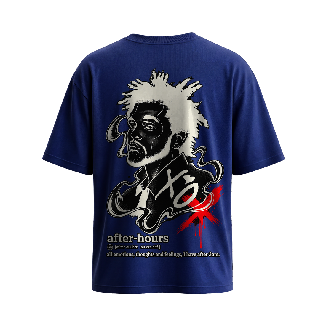 Be Autyst The Weeknd Blue T-Shirt