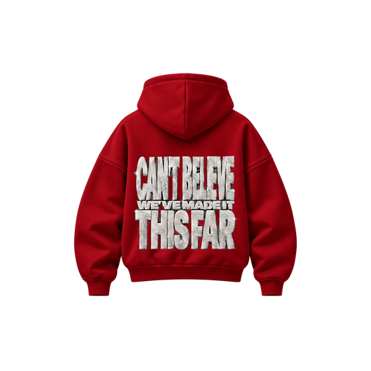 Be Autyst This Far Red Hoodie