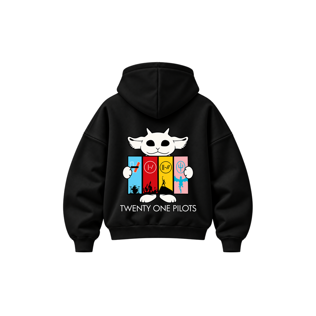 Be Autyst Twenty One Pilots Blurryface Black Hoodie