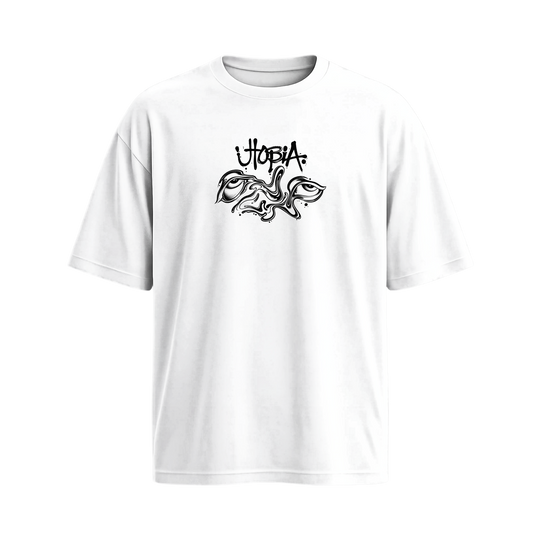 Be Autyst Utopia White T-Shirt