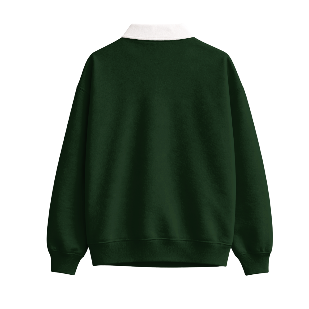 Be Autyst Green Polo Sweatshirt