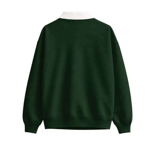 Be Autyst Green Polo Sweatshirt