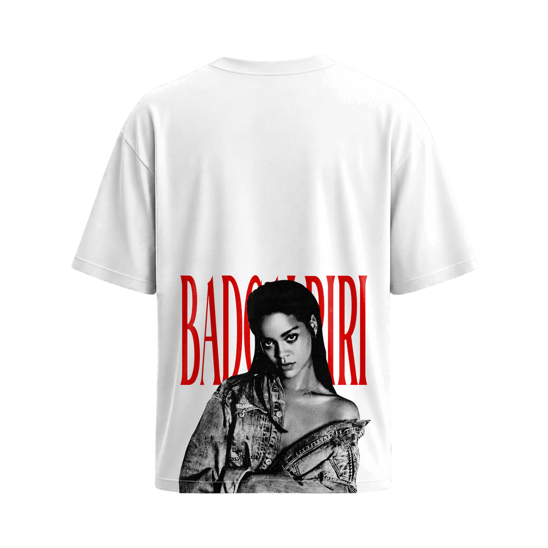 Be Autyst Bad Gal Riri White T-Shirt
