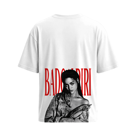 Be Autyst Bad Gal Riri White T-Shirt