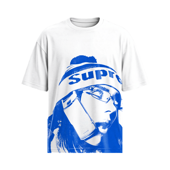 Be Autyst Billie Icon White T-Shirt