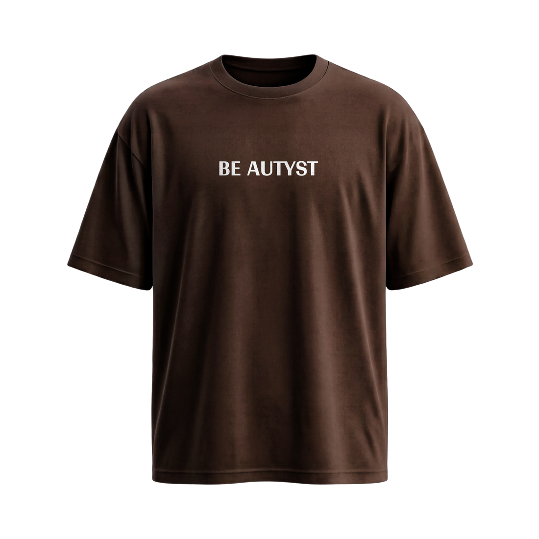 Be Autyst Brutal Truth Brown T-Shirt
