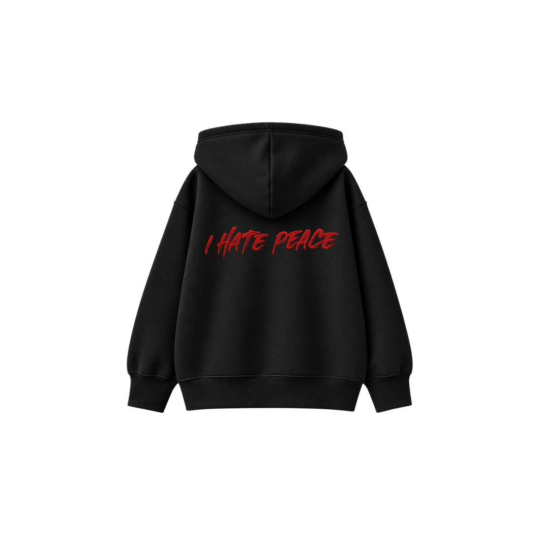 Be Autyts Chaos Theory Black Zip-Up Hoodie