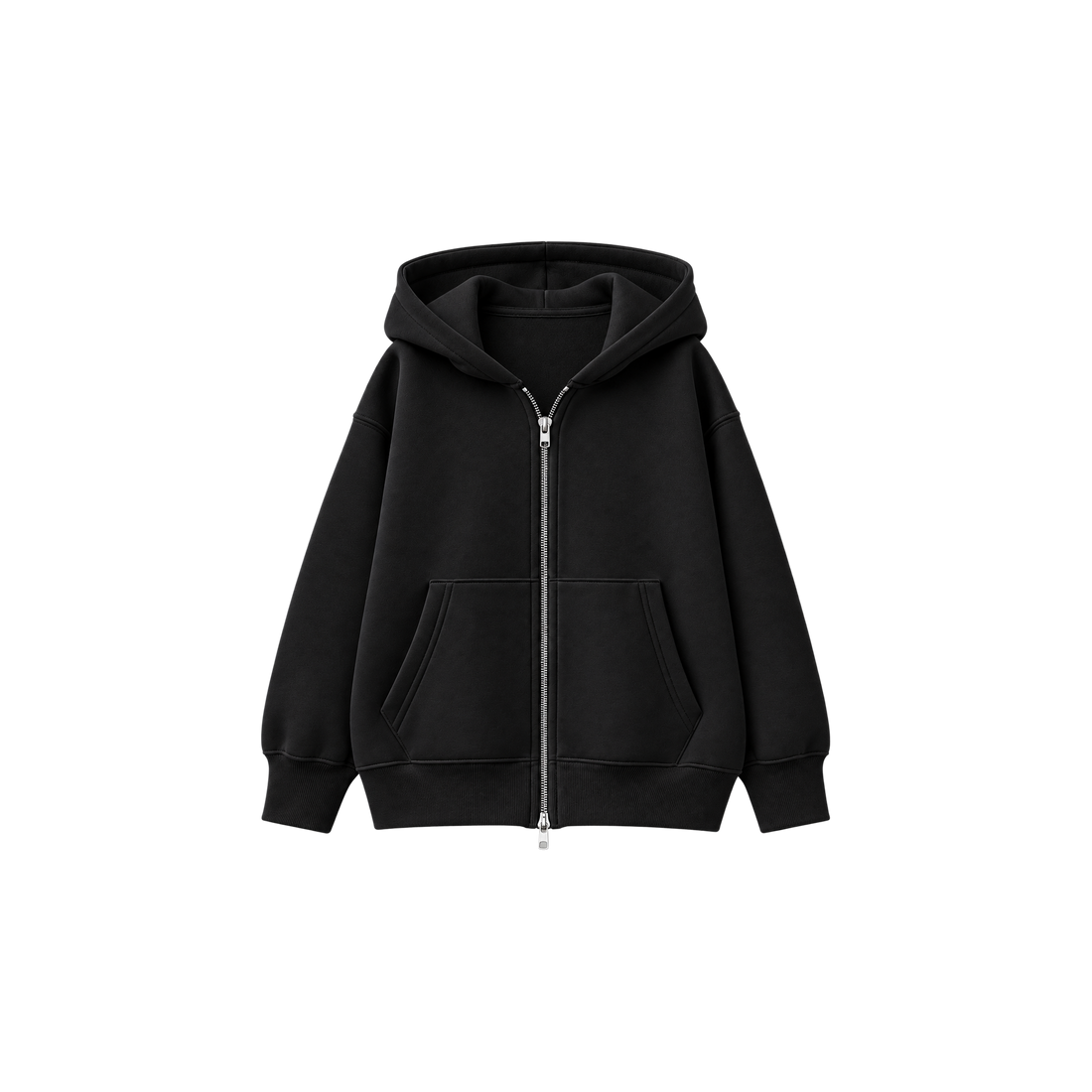 Be Autyts Chaos Theory Black Zip-Up Hoodie