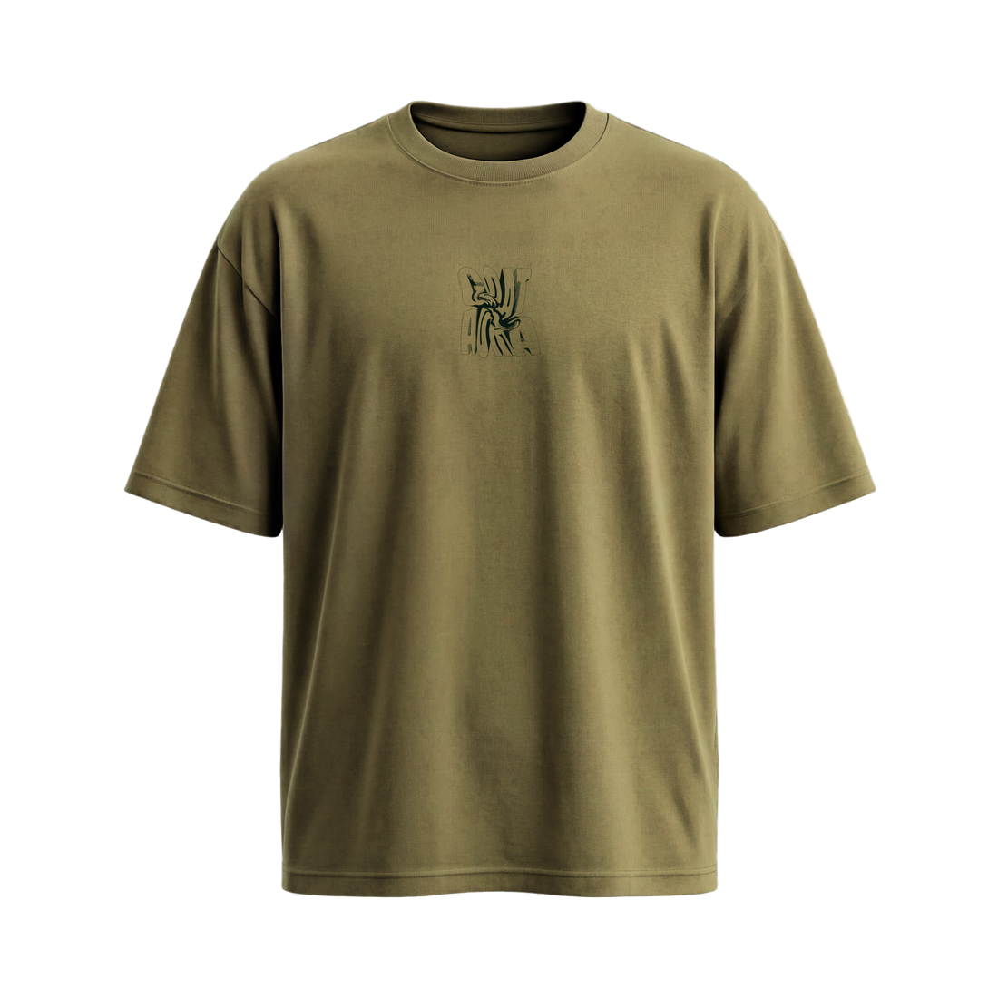 Be Autyst Goat Aura Olive T-Shirt