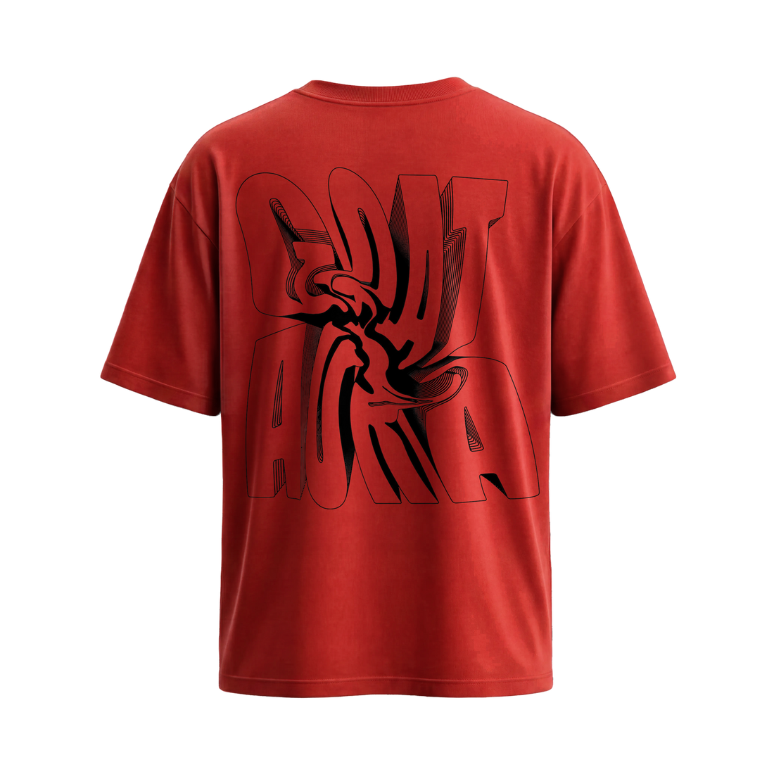 Be Autyst Goat Aura Red T-Shirt