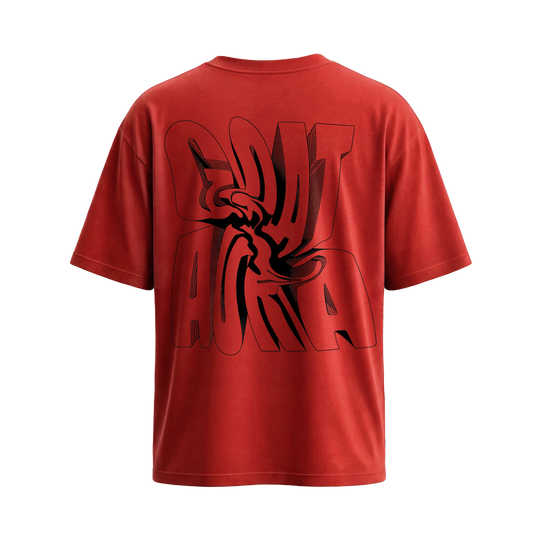 Be Autyst Goat Aura Red T-Shirt