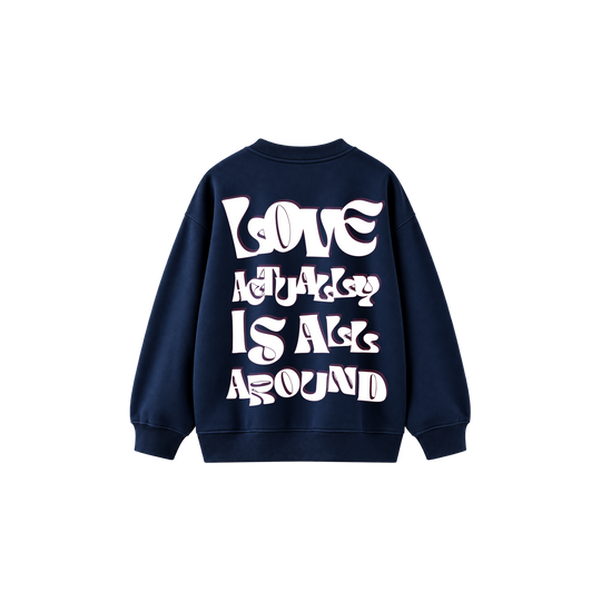 Be Autyts Lunar Cavalier Navy Sweatshirt