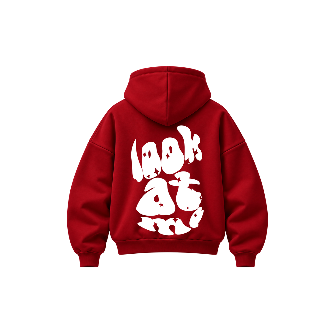 Be Autyts Main Character Red Sweatshirt