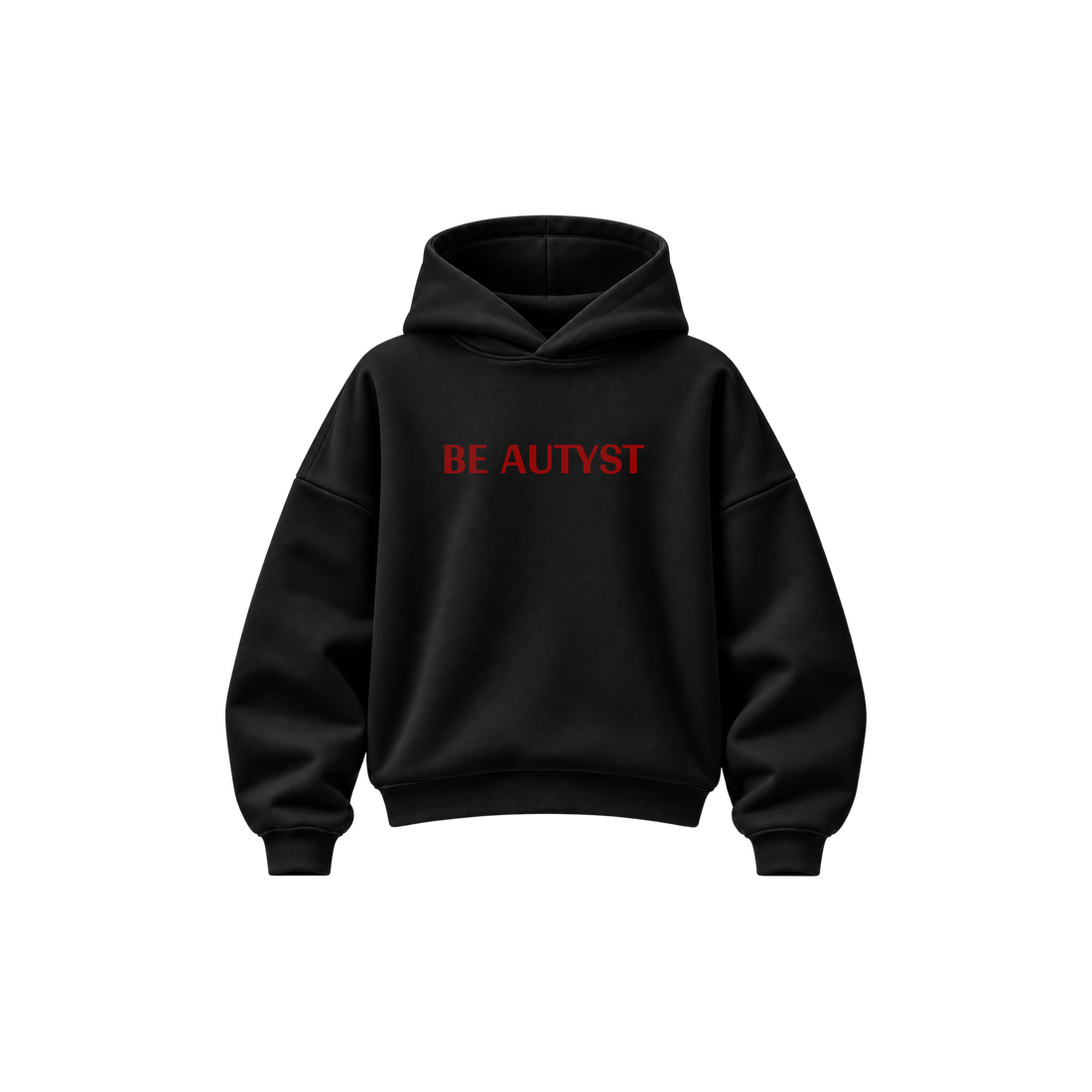 Be Autyts Money Mindset Black Hoodie