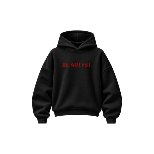 Be Autyts Money Mindset Black Hoodie