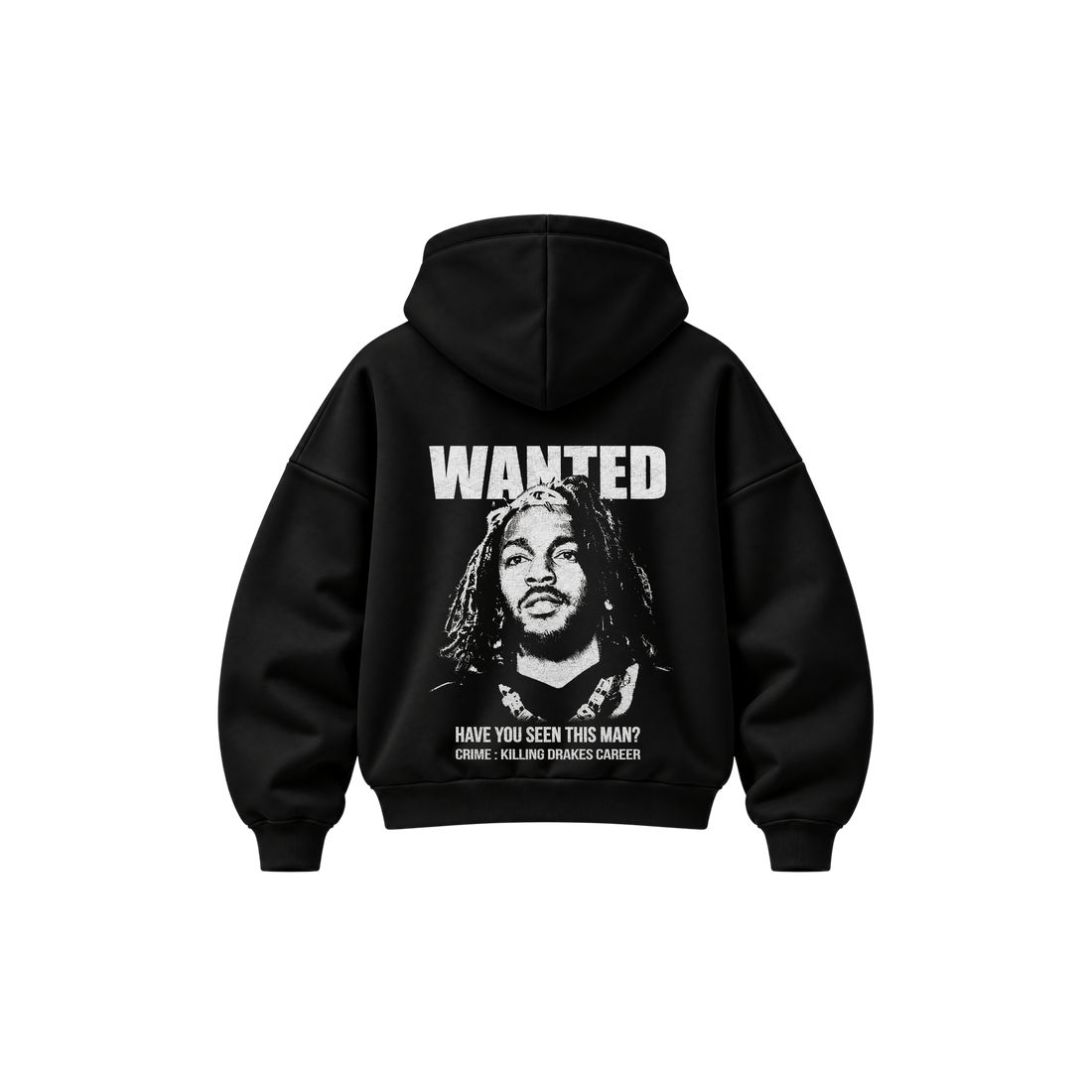 Be Autyts Most Wanted Black Hoodie